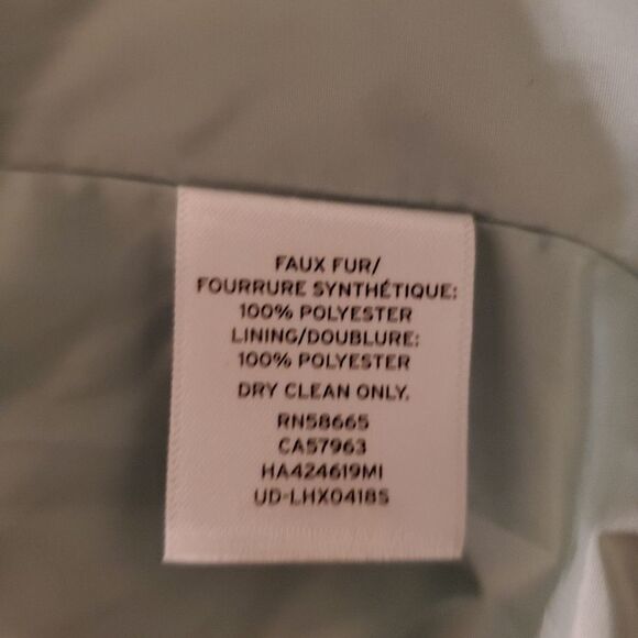 Halogen X Atlantic-Pacific Faux Fur Coat sz Small - Picture 13 of 13